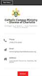 Mobile Screenshot of catholiconcampus.com